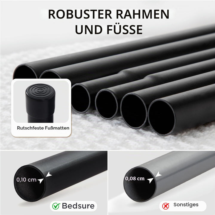 Hundeliege erhöht Outdoor Grau 124x80 cm bis 38 kg - Bild 3