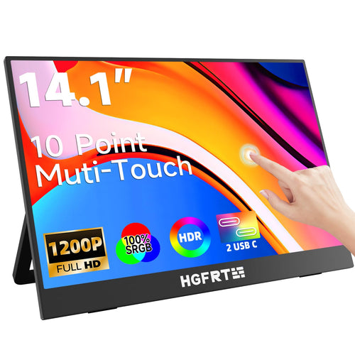 Touchscreen Monitor 14 Zoll 1920x1200 WUXGA IPS USB-C tragbar