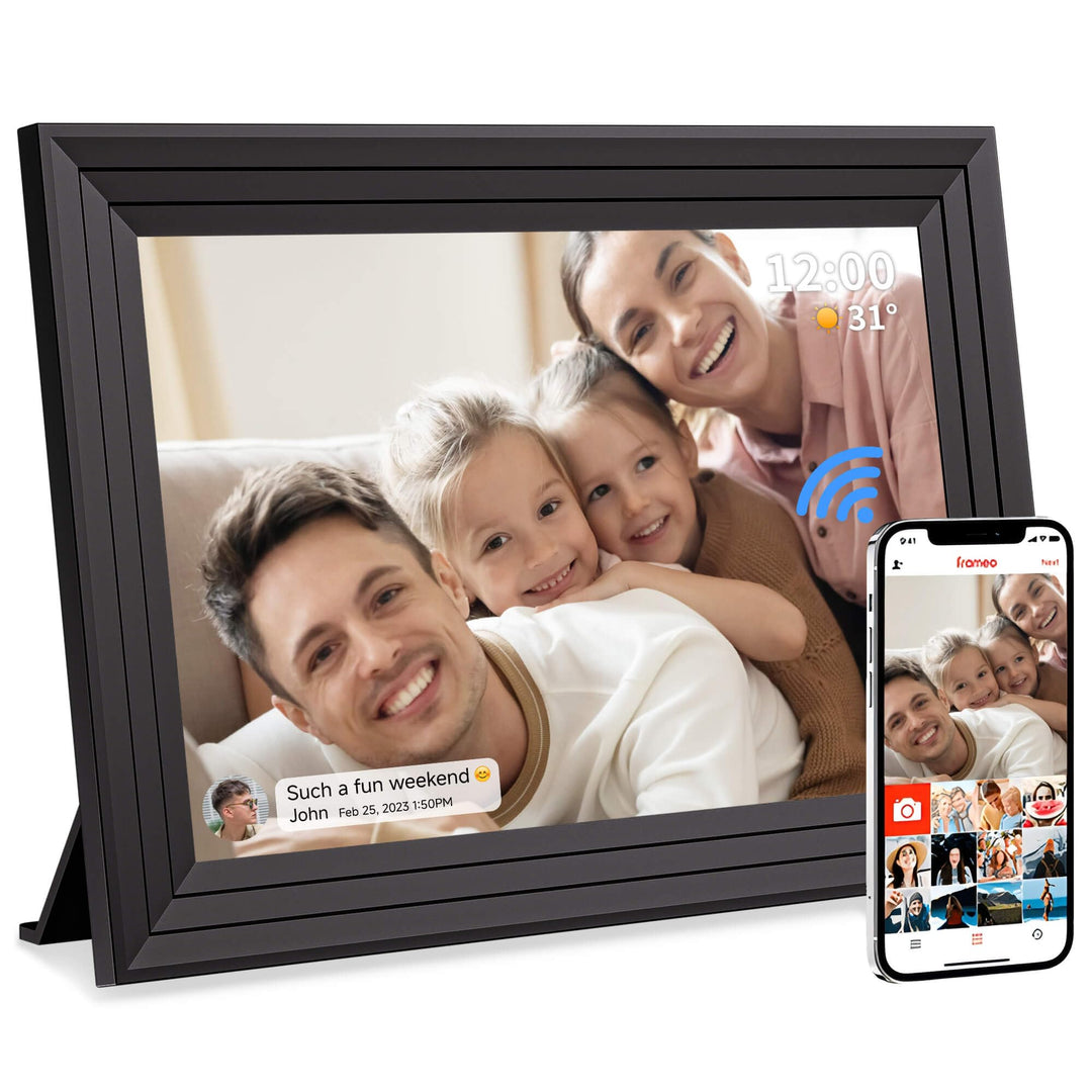 Digitaler Bilderrahmen WLAN 10,1 Zoll IPS 32GB Touchscreen