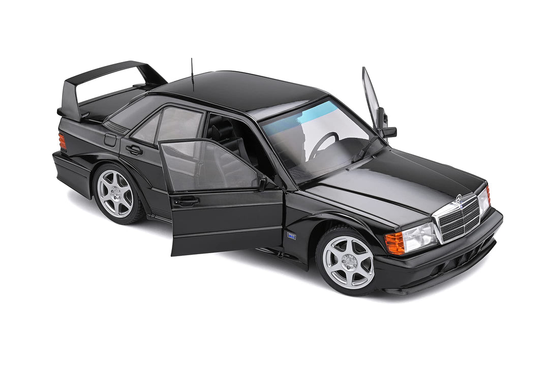Modellauto Mercedes-Benz 190E Evo II Druckguss Metall 1:18 schwarz - Bild 8