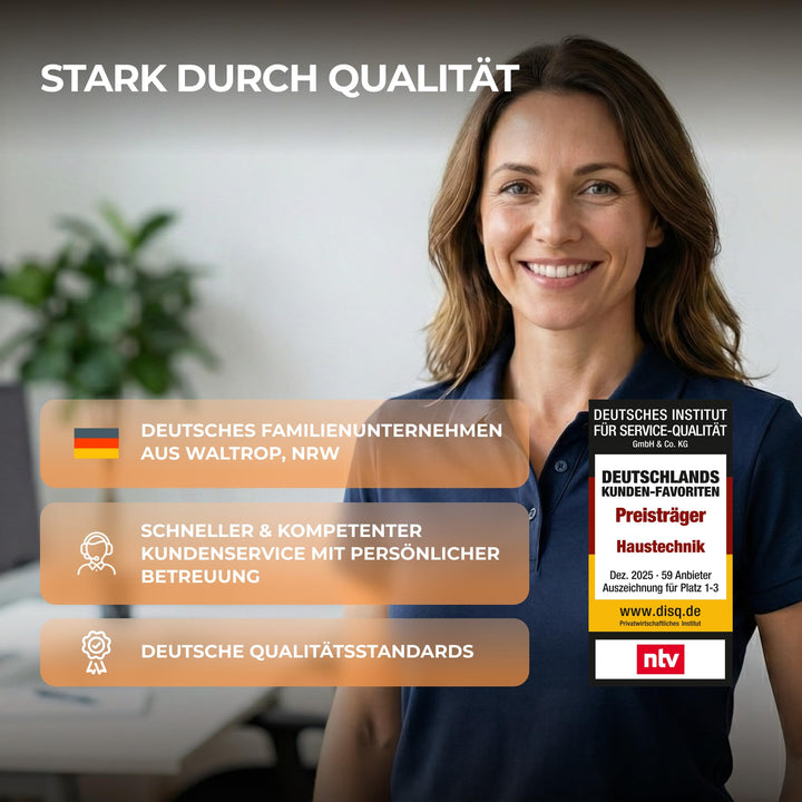 Infrarotheizung Standgerät 1200W mit Thermostat und Fernbedienung - Bild 9