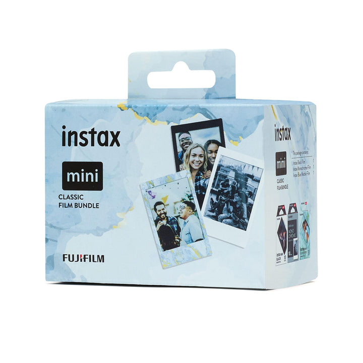 Sofortbildfilm instax Mini 3er-Pack Black Frame, Blue Marble &amp; Monochrome - Bild 3