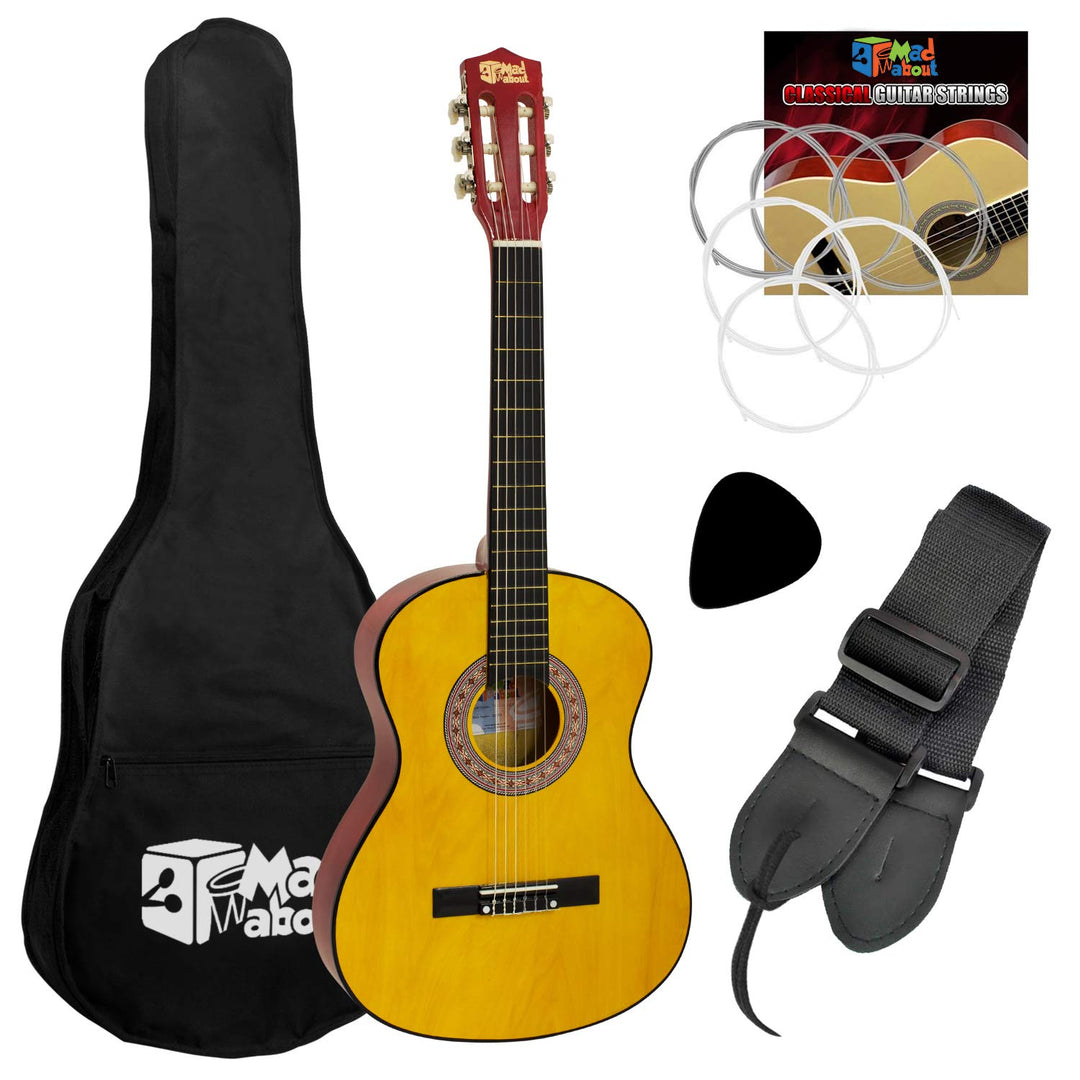 Konzertgitarre 1/2 Größe für Kinder mit Gigbag und Zubehör-Set