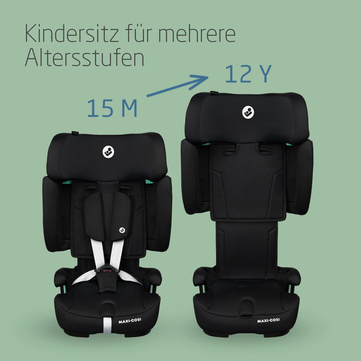 Kindersitz mitwachsend ISOFIX 76–150 cm klappbar mit Reisetasche - Bild 5