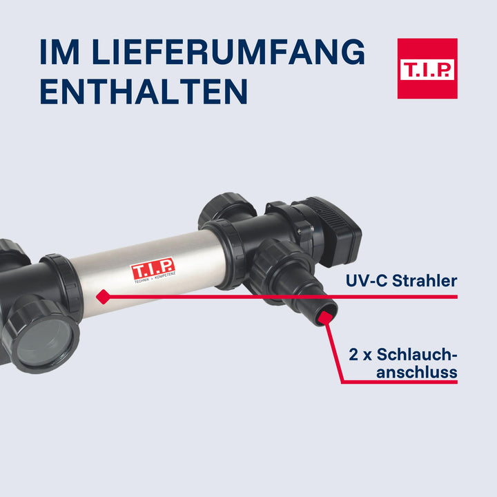 UV-C Strahler Edelstahl für Pool und Teich bis 36.000 l, 36 Watt - Bild 6