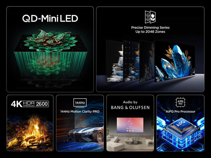 4K QLED-TV 65 Zoll QD-Mini LED 144Hz HDR Google TV Gaming - Bild 4