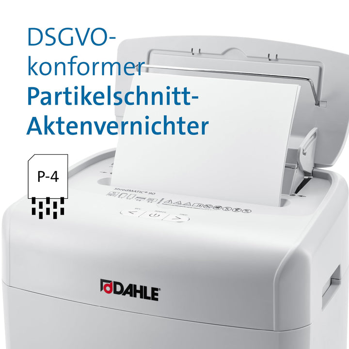 Aktenvernichter Autofeed 90 Blatt Partikelschnitt Sicherheitsstufe P4 - Bild 3