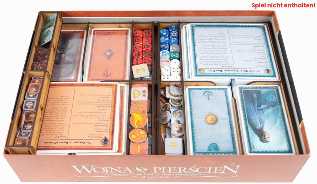 Box-Organizer für War of the Ring 2. Edition HDF Spieleinsatz - Bild 4