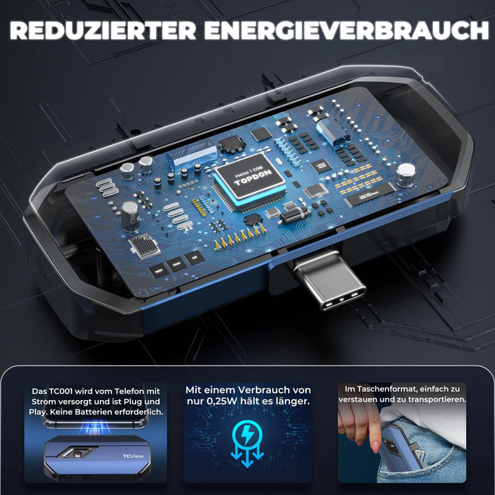 Wärmebildkamera Android USB-C 512x384 TISR -20 bis 550°C - Bild 6