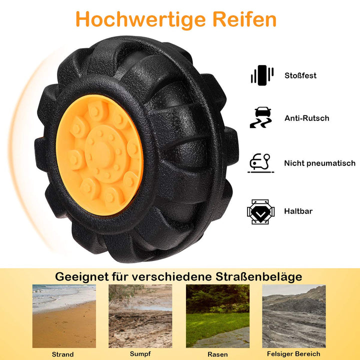 Sitzbagger Kinder ab 3 Jahre PP/PE mit Stauraum und Schaufel - Bild 6