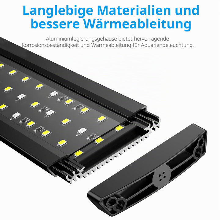 Aquarium LED Beleuchtung Vollspektrum mit Timer 120-140 cm 32W - Bild 4