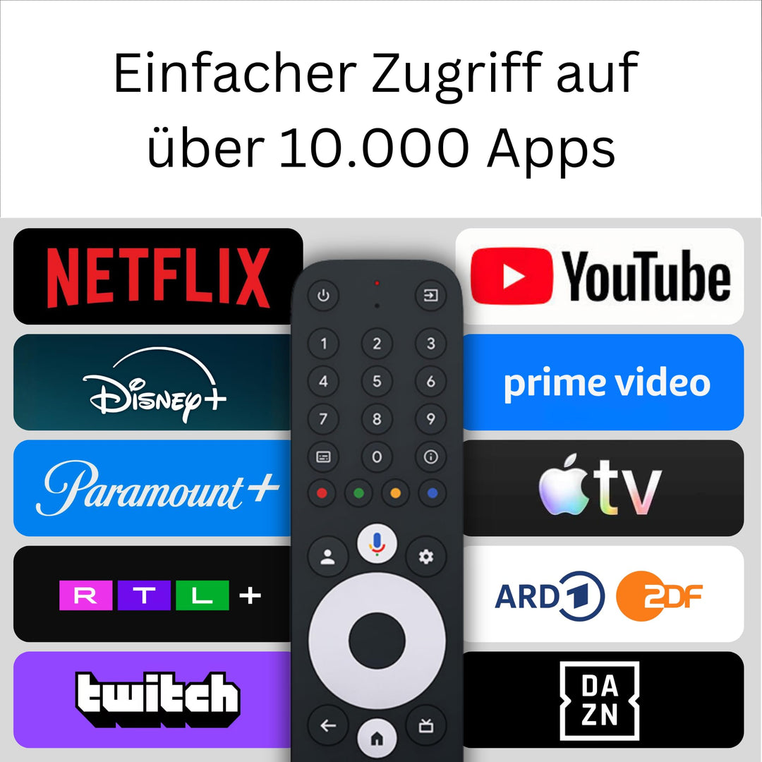 Streaming Box 4K Google TV 14 mit 4GB RAM, 32GB, WiFi 6 - Bild 3