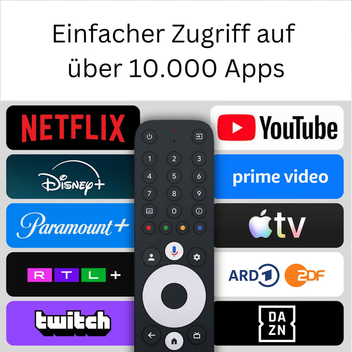 Streaming Box 4K Google TV 14 mit 4GB RAM, 32GB, WiFi 6 - Bild 3