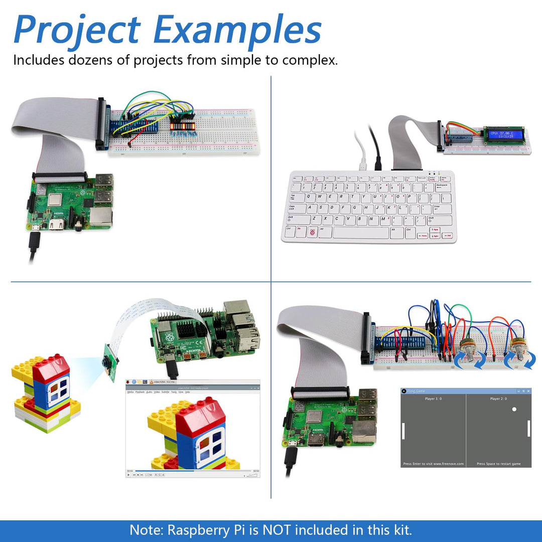 Raspberry Pi Starter Kit 386-teilig mit 164 Projekten und 5 Codesprachen - Bild 5
