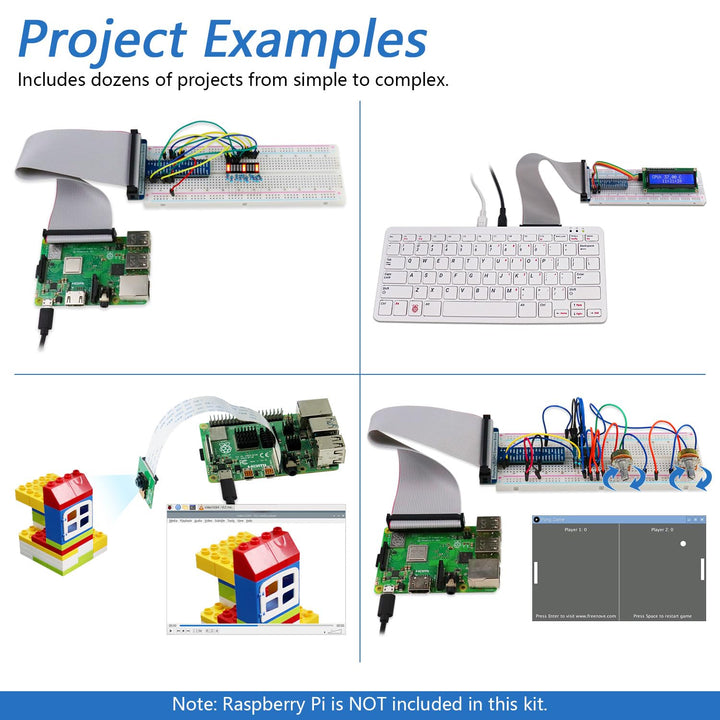 Raspberry Pi Starter Kit 386-teilig mit 164 Projekten und 5 Codesprachen - Bild 5