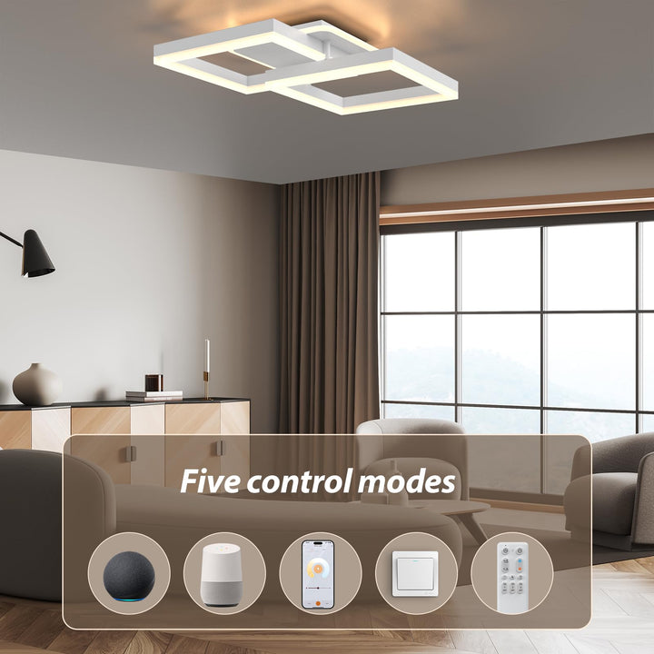 LED Deckenleuchte 40W dimmbar mit Fernbedienung &amp; App-Steuerung - Bild 8