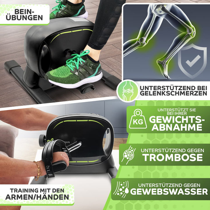 Pedaltrainer Set flüsterleise mit Befestigungsband bis 210 kg - Bild 5