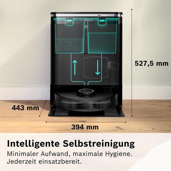 Saug- und Wischroboter 11.000 Pa mit Nass-Trocken-Servicestation - Bild 5