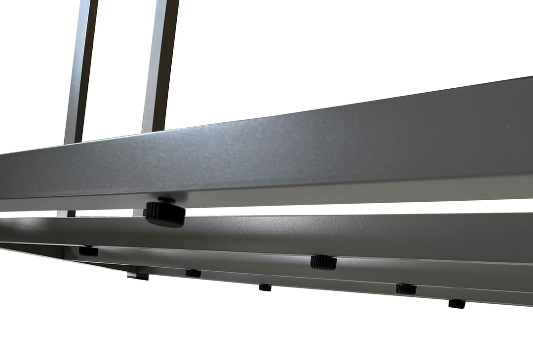 Kaminholzregal Metall Aussen XXL 185x70x185 cm mit Dach Anthrazit - Bild 6