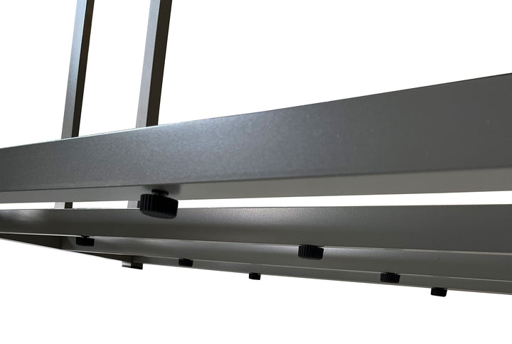 Kaminholzregal Metall Aussen XXL 185x70x185 cm mit Dach Anthrazit - Bild 6