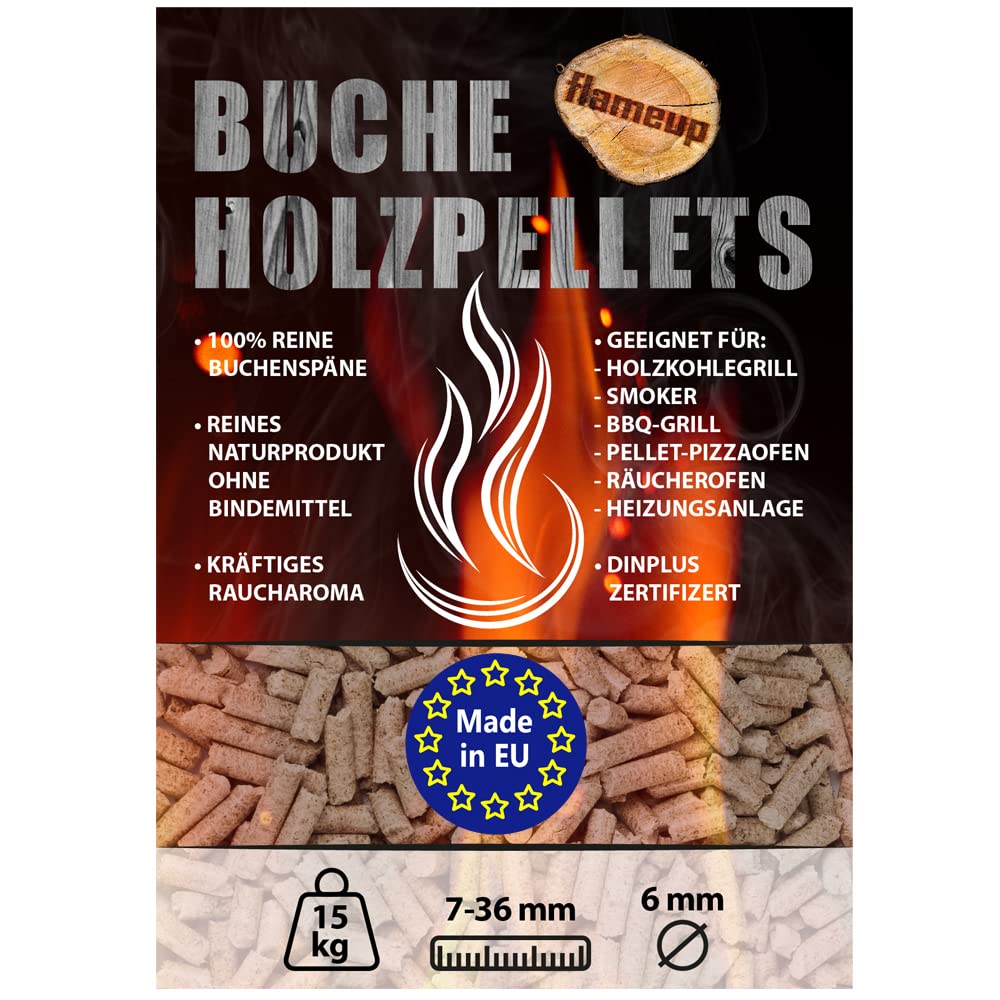 Räucherpellets Buche 30 kg für Grill Smoker und Pizzaofen - Bild 7