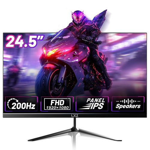 Gaming Monitor 24,5 Zoll IPS 200Hz FHD 1ms mit Lautsprechern