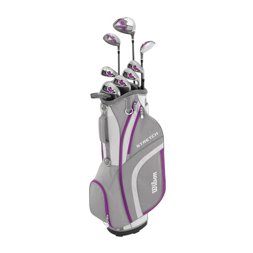 Golf Komplettsatz Damen Linkshänder 9 Schläger mit Cartbag