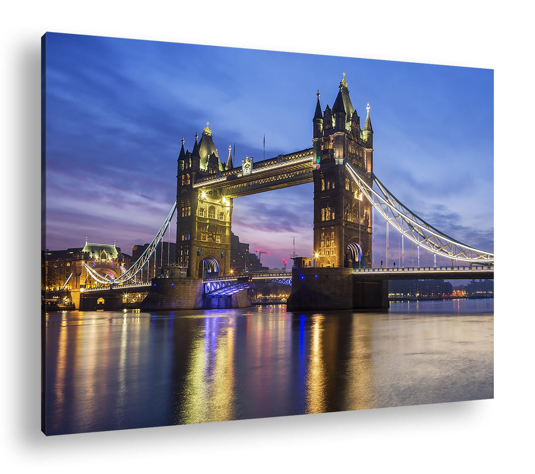 Leinwandbild Tower Bridge London 80x60 cm auf Keilrahmen