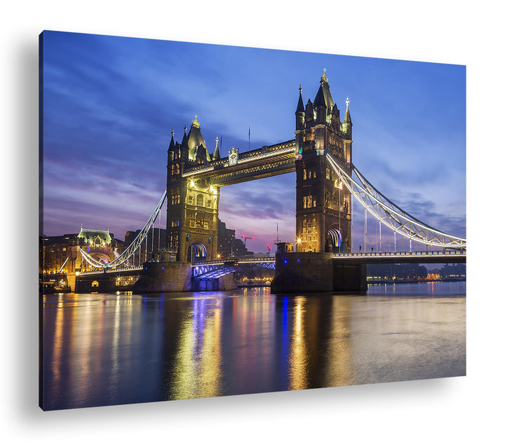 Leinwandbild Tower Bridge London 80x60 cm auf Keilrahmen