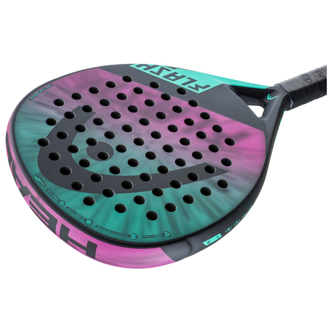 Padel Schläger Glasfiber Tropfenform Allrounder für Einsteiger - Bild 5