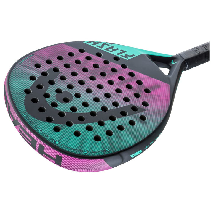 Padel Schläger Glasfiber Tropfenform Allrounder für Einsteiger - Bild 5