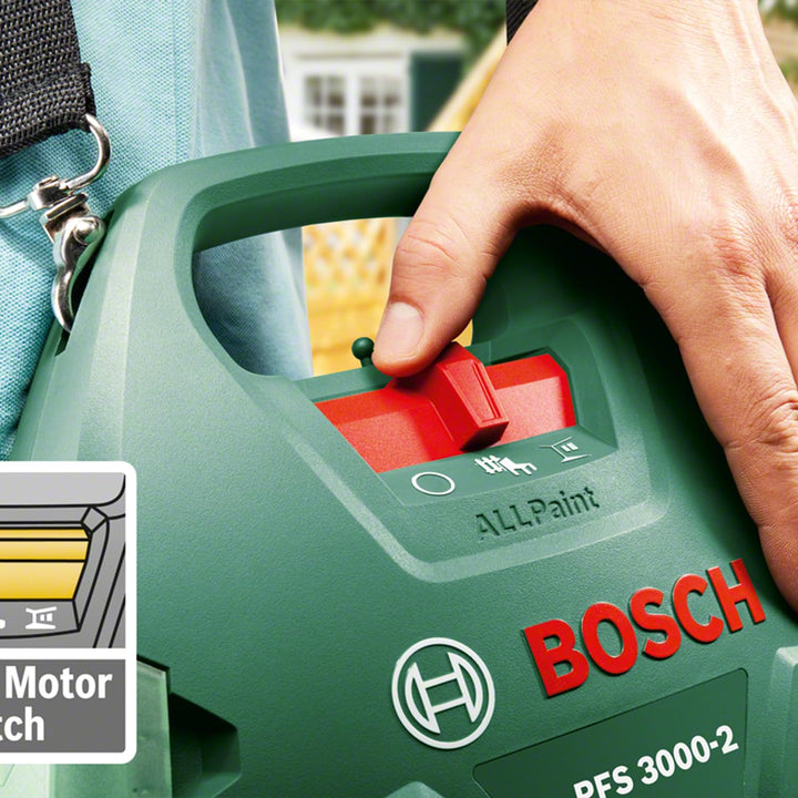 Farbsprühsystem elektrisch 650 W mit 1000-ml-Behälter Innen &amp; Aussen - Bild 4