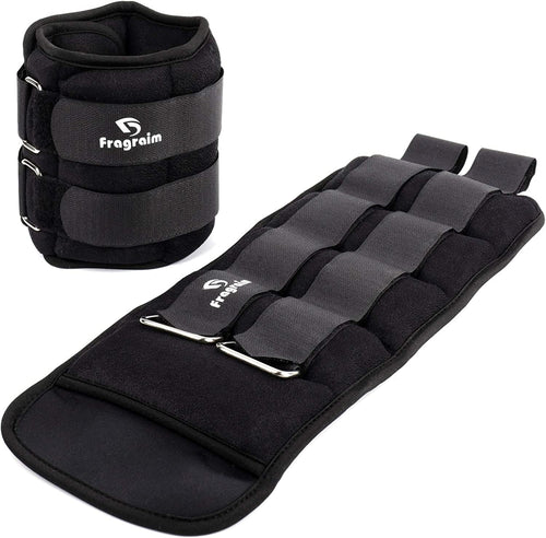 Gewichtsmanschetten Knöchel & Handgelenk Neopren verstellbar 0,5–5 kg