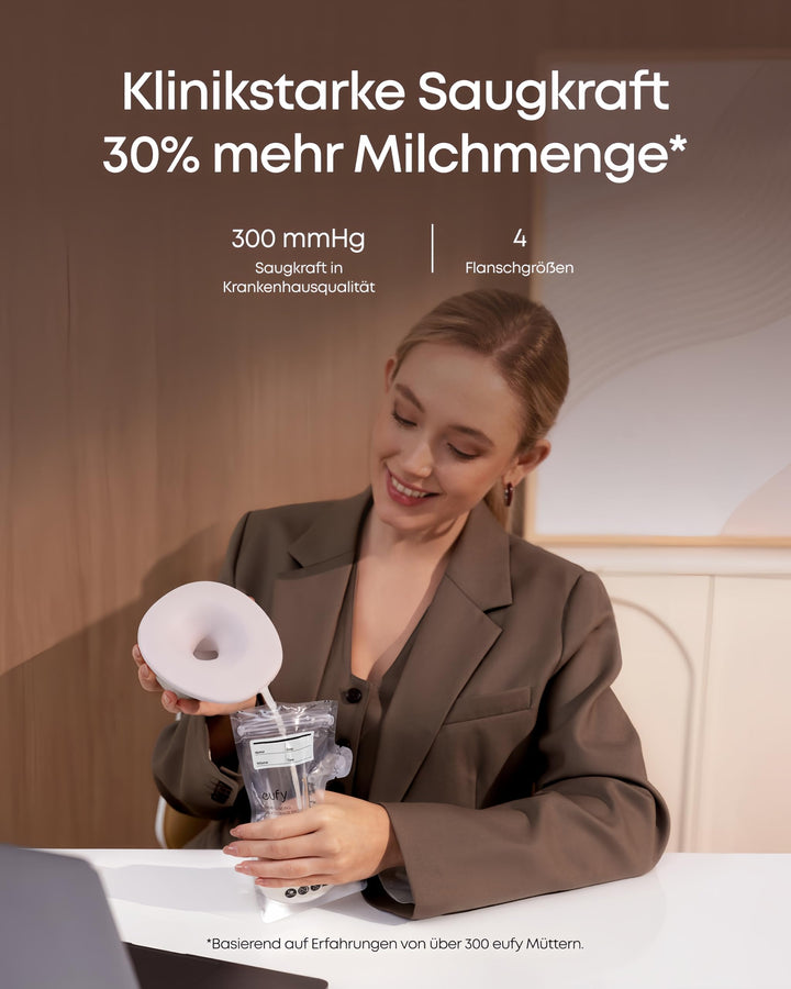 Milchpumpe kabellos mit Wärmefunktion und Ladecase bis 5 Tage - Bild 5