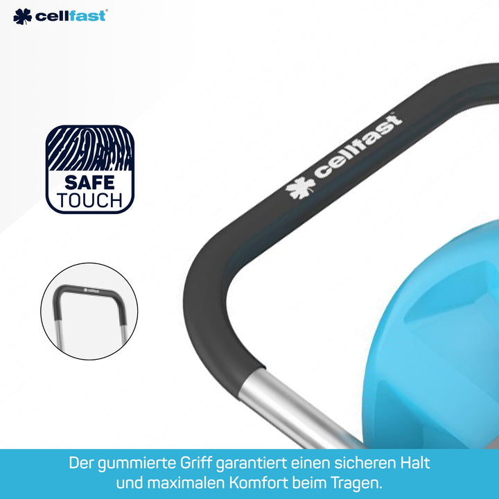 Schlauchaufroller Aluminium manuell bis 45 m Gartenschlauch - Bild 3