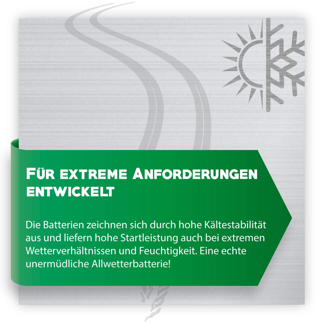 Starterbatterie 12V 30Ah 310A für Aufsitzrasenmäher Calcium+ - Bild 5