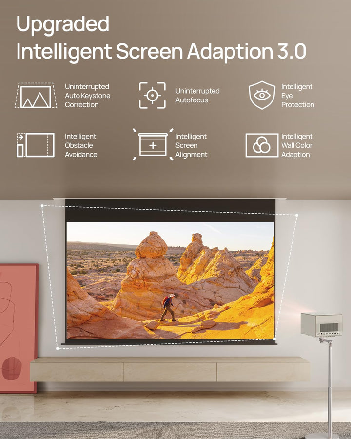 4K Heimkinoprojektor Dual Light Dolby Vision 2300 ISO Lumen Android TV - Bild 6