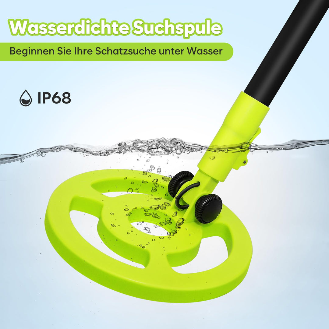 Metalldetektor Kinder faltbar verstellbar 61-89 cm wasserdicht ABS - Bild 4