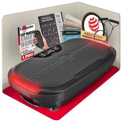 Vibrationsplatte 3D Ganzkörpertraining 99 Stufen Smart LED App