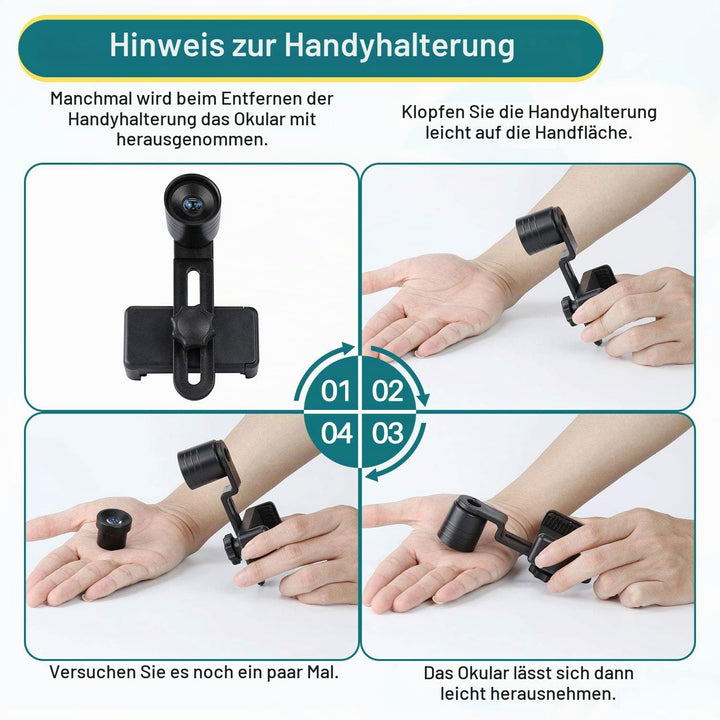 Lichtmikroskop 2000x mit LED-Beleuchtung, XY-Lineal und 10 Präparaten - Bild 9