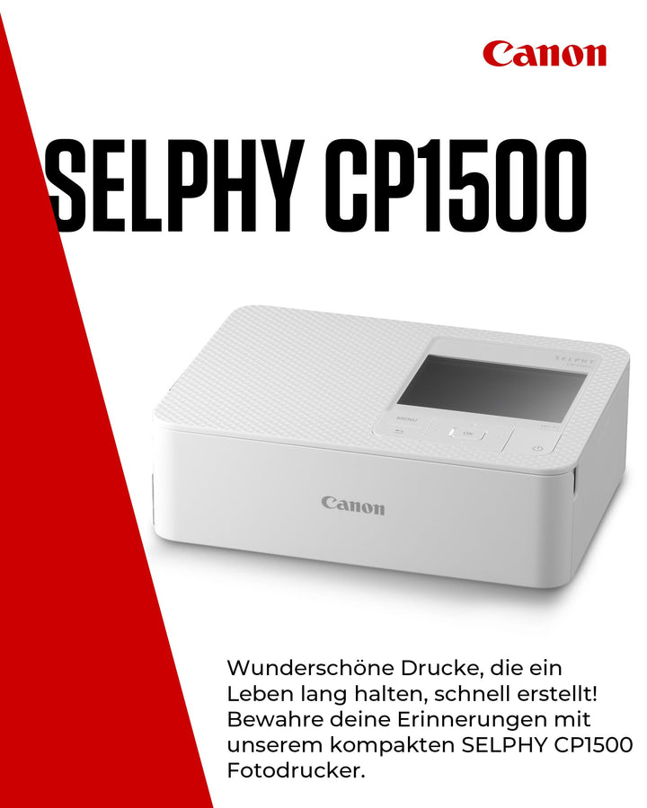 Fotodrucker WLAN Thermosublimation Postkartenformat mit 54 Blatt Papier - Bild 2