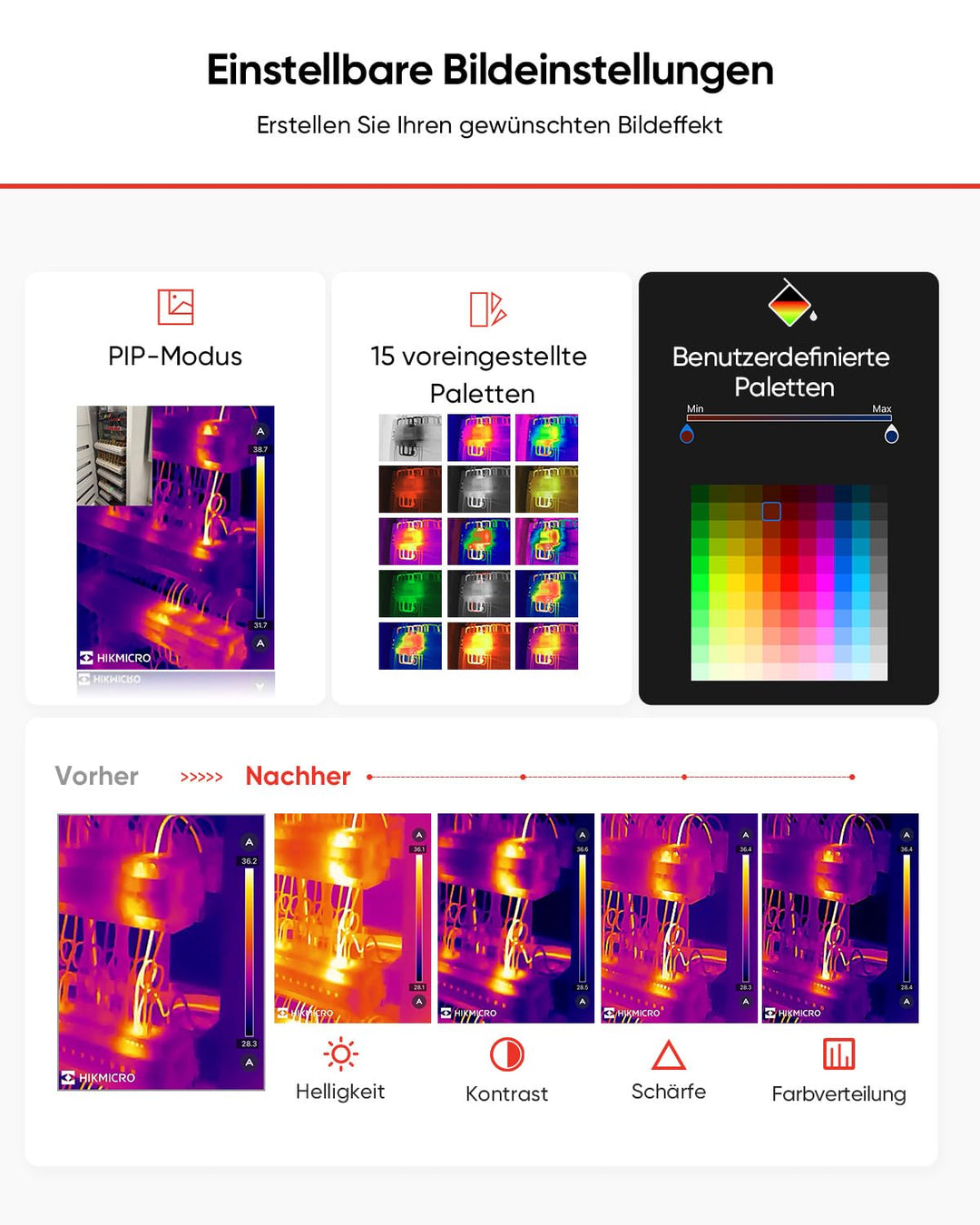 Wärmebildkamera 512x384 SuperIR USB-C für Smartphone &amp; Tablet - Bild 7