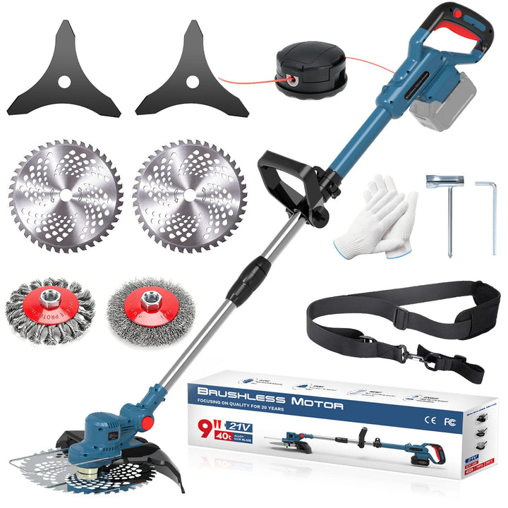 Akku Rasentrimmer 3-in-1 bürstenlos für Makita 18V Akkus