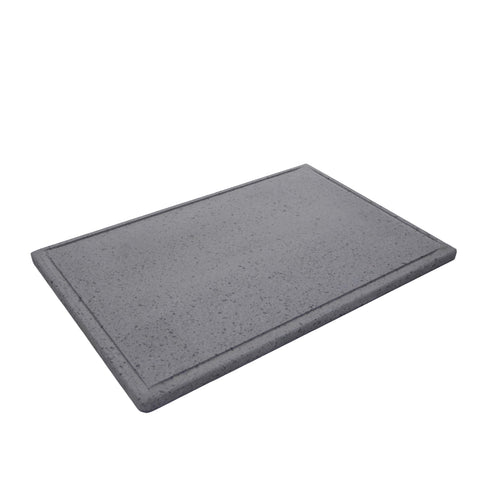 Grillstein Lavastein rechteckig 60x40 cm für Fleisch und Fisch