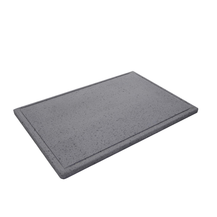 Grillstein Lavastein rechteckig 60x40 cm für Fleisch und Fisch