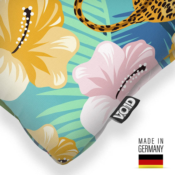Kissenbezug Outdoor Flamingo Leopard Hibiskus wasserabweisend 60x60 cm - Bild 2