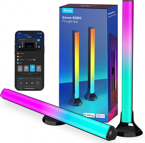 LED TV Lightbar RGBIC 38cm fuer 45-70 Zoll Fernseher 16 Mio. Farben