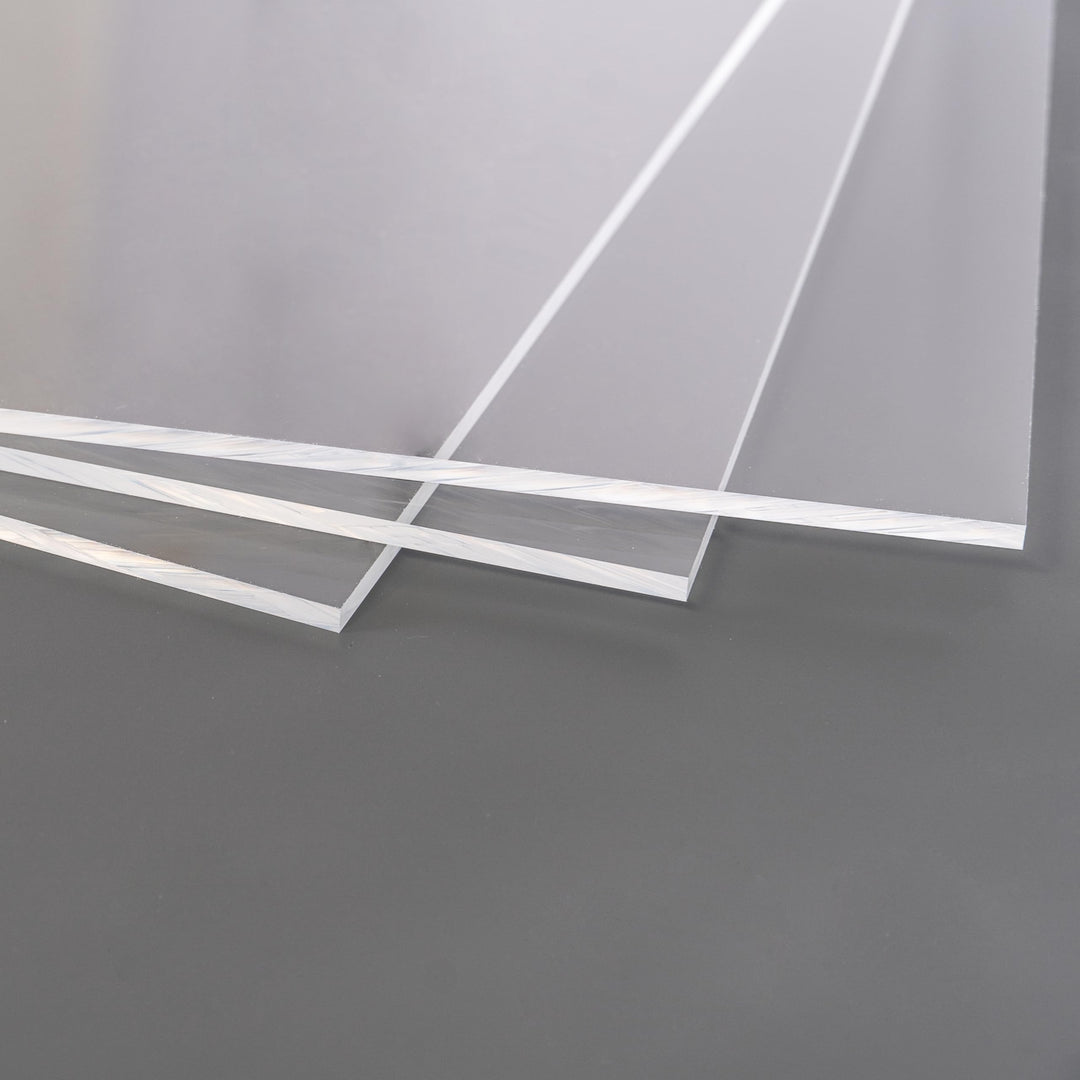 Acrylglasplatte glasklar 4mm 70x50cm UV-beständig beidseitig foliert - Bild 7
