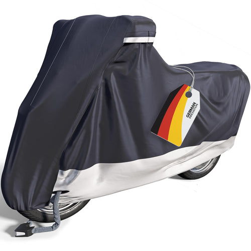 Motorrad Abdeckplane 300D-Polyester hitzebeständig bis 300°C