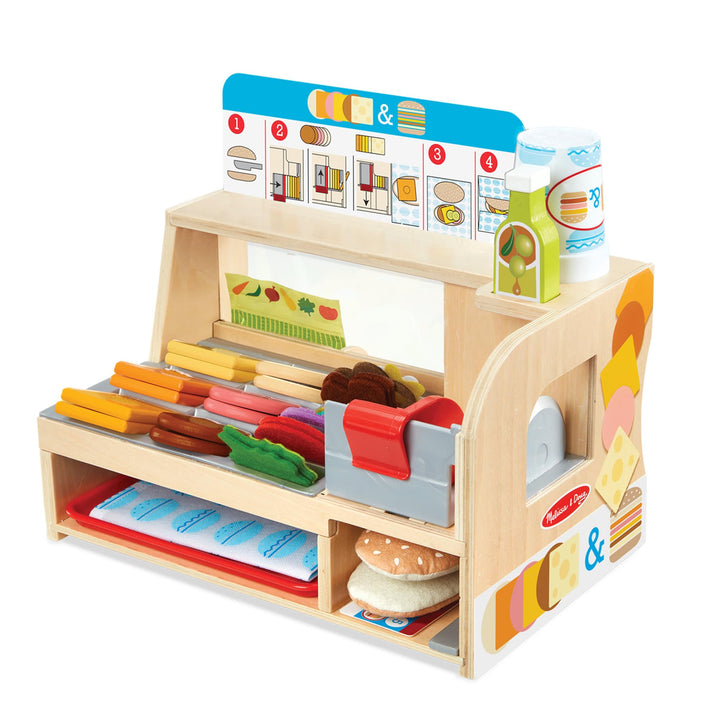 Sandwich-Shop Holz 52-teilig mit Schneider für Kinder ab 3 - Bild 8